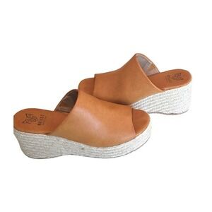 Beast Fashion Platform Espadrille Wedge Sandals Slides Mules